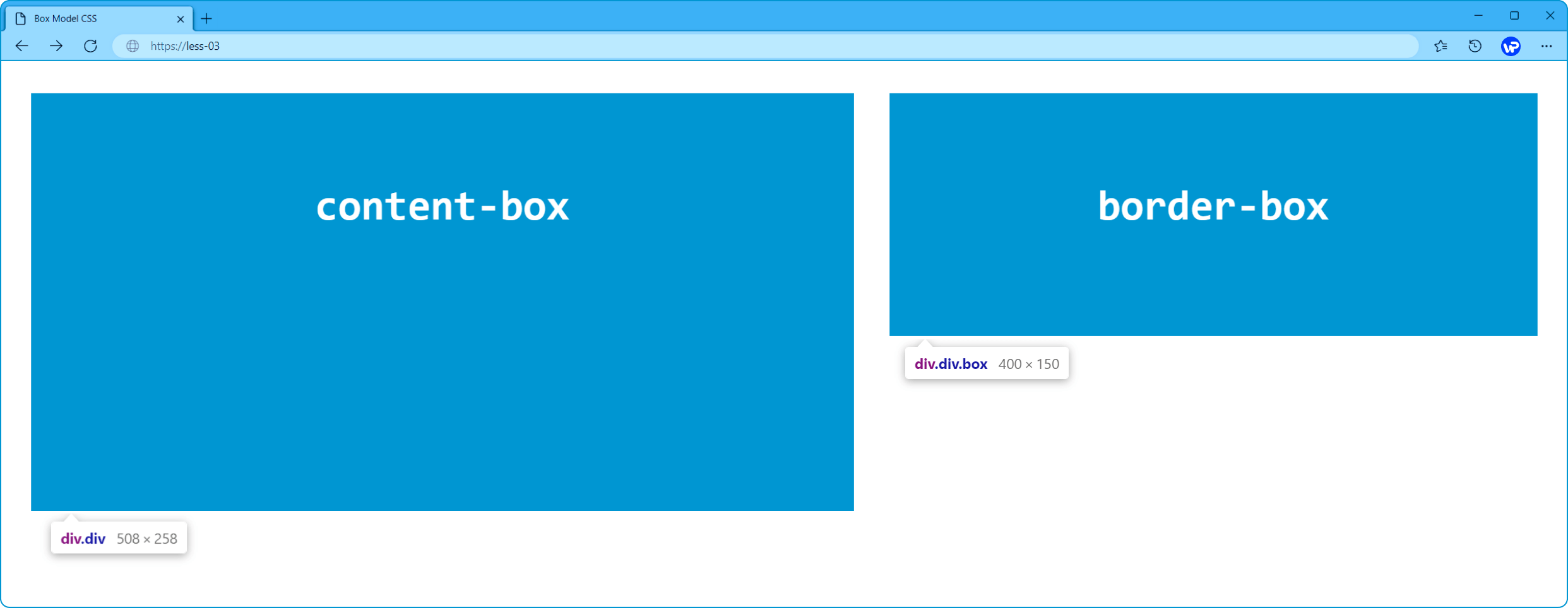 розміри елемента