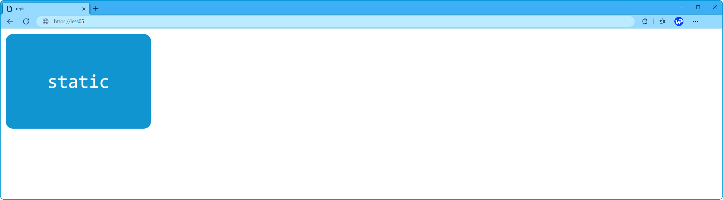 значення static